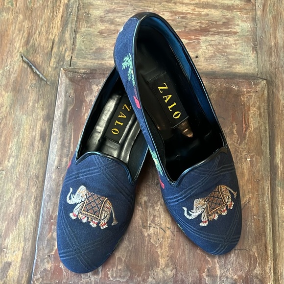Zalo Shoes House Of Zalo Needlepoint Loafers Poshmark